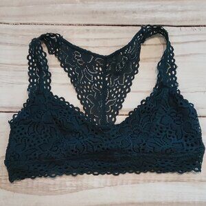 Womens Navy Blue Adorable Lace Bralette 🌺